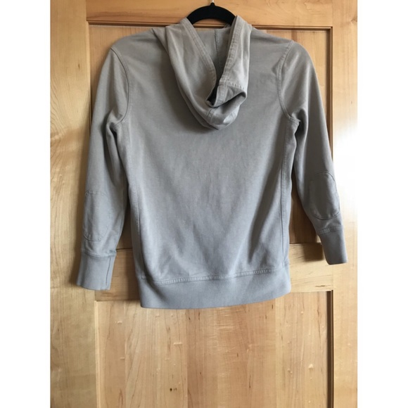 J. Crew Hooded Quarter-Zip Pullover Sweatshirt - Picture 3 of 5